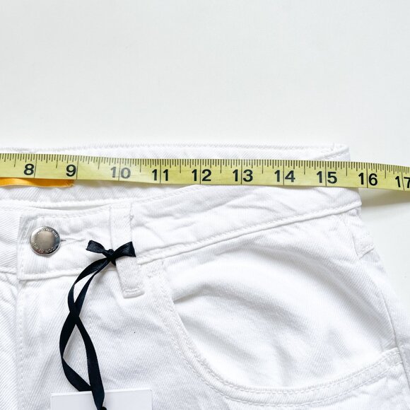 Icon Denim Bea Wide Leg Jeans White Size 27 NEW NWT - Picture 9 of 11